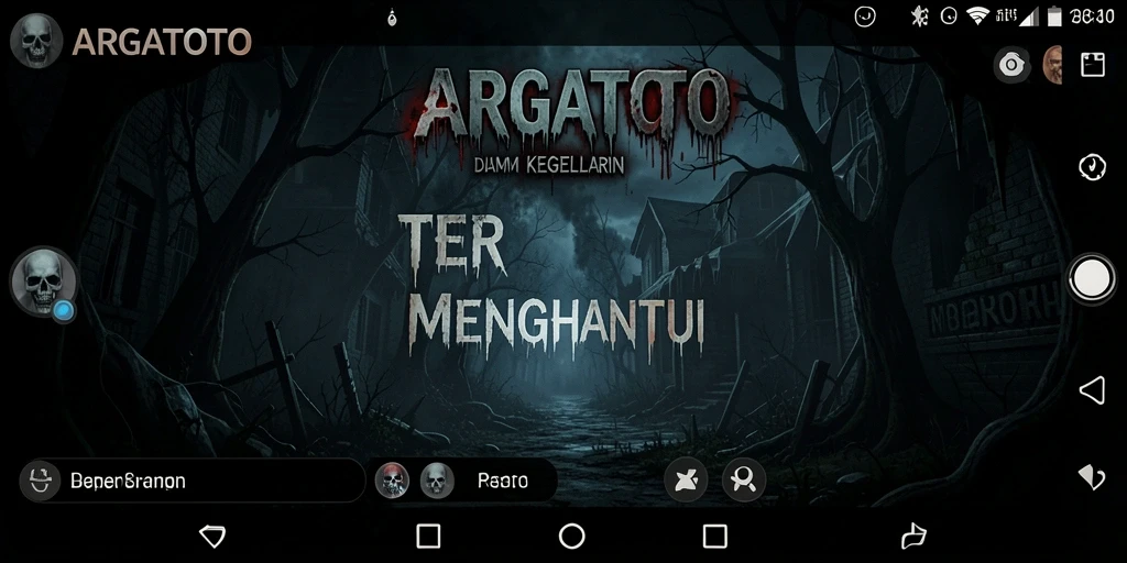 Tangkapan layar gameplay ARGATOTO yang penuh kengerian.