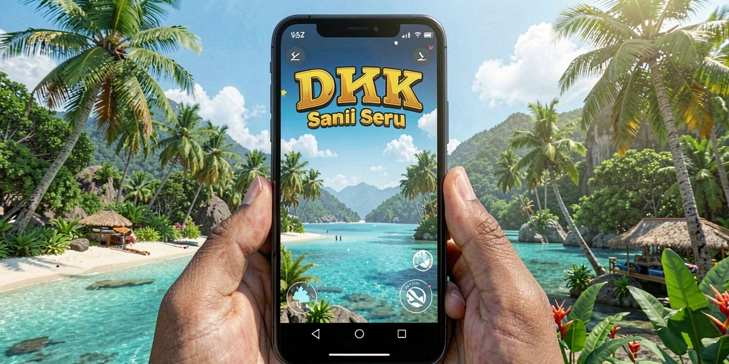 Screenshot utama DKK yang menampilkan gameplay yang mengasyikkan.