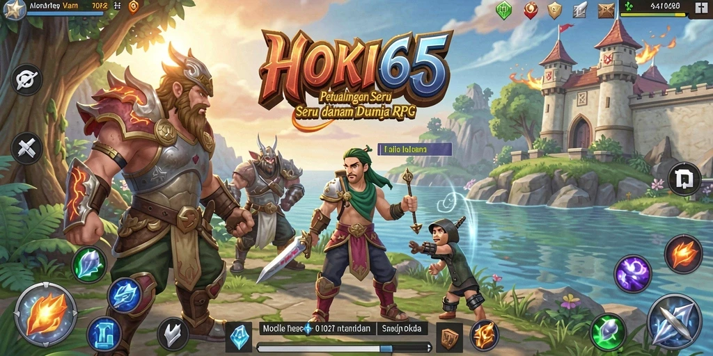 Gameplay menakjubkan HOKI65 dengan pertarungan epik dan eksplorasi dunia.