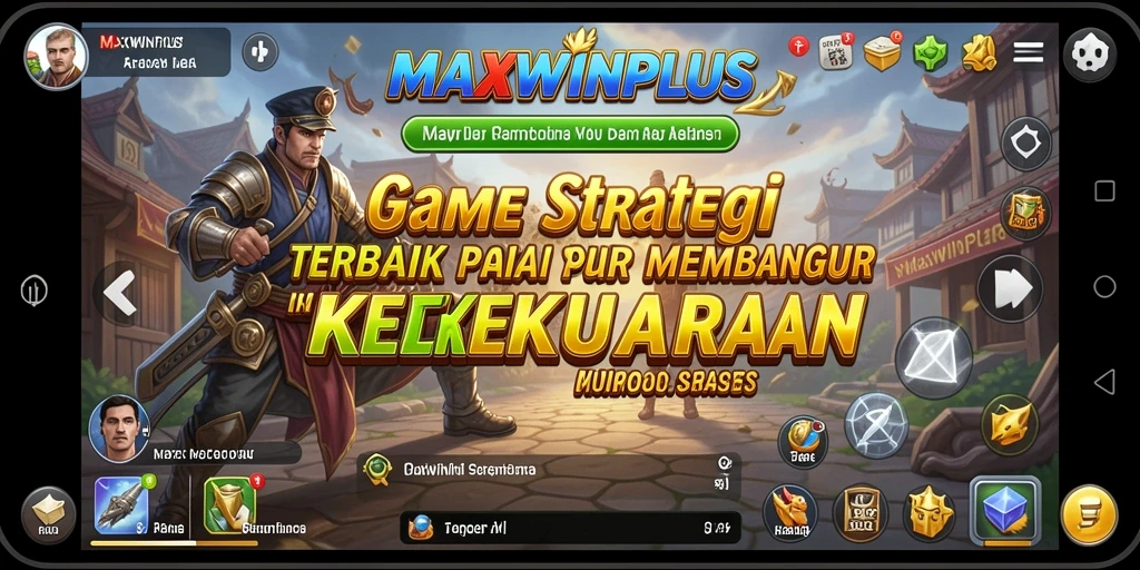 Menampilkan aksi strategis dalam gameplay MAXWINPLUS yang menegangkan.
