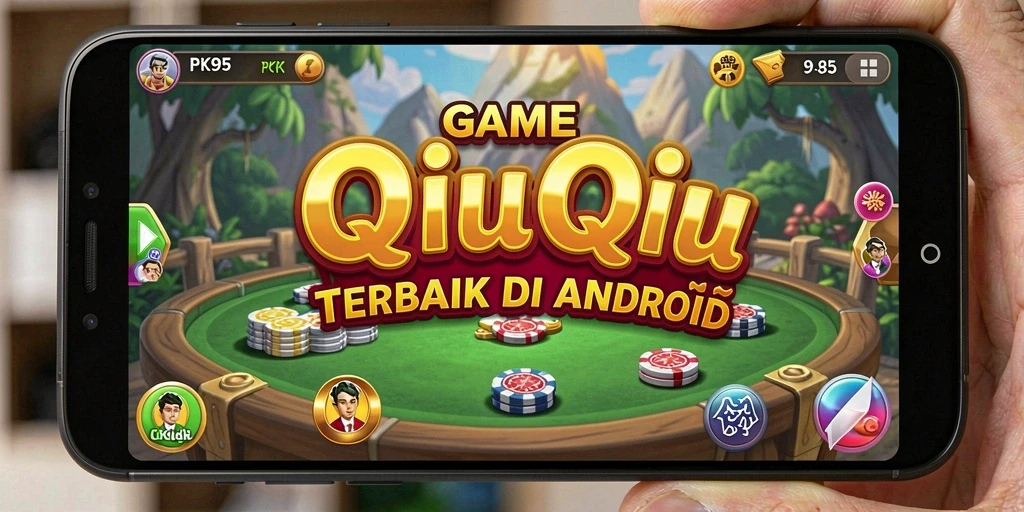 Tampilan yang menarik dan seru dari gameplay QiuQiu PK95.