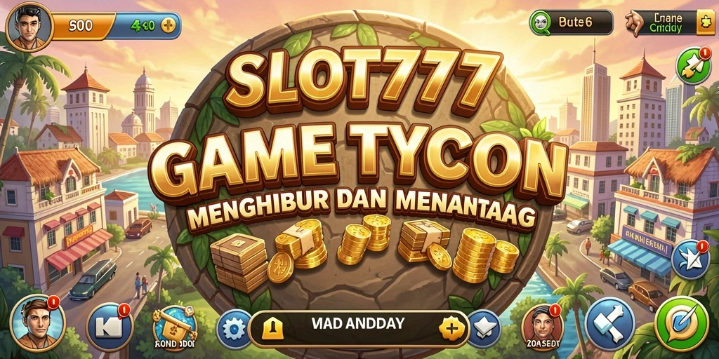 Tampilan gameplay menarik di SLOT777 yang menampilkan mesin slot unik.